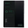 Rhodia notitieboek van gerecycled polypropyleen 160 pagina's A4+ 5x5. Zwart