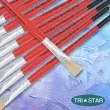 Platte borstel nr. 16 - OZ - van zijde - acryl- en olieverf