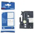 Brother etiketteermachine tape goud op wit 12 mm (4m)