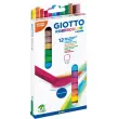 Vierkante GIOTTO Robercolor krijtjes - doos van 12 - assorti kleuren 