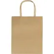 Papieren kraftzak 125 g Folia - 18 x 21 x 8 cm - kraft - set van 20 
