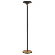LED staanlamp Baly Bamboo - Zwart - UNILUX