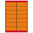 100 Labels L99xH38,1 mm 1400 etiketten/doos, feloranje
