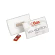 10 Magnetische badgehouder ClickFold Fix Plus 9x5,4 cm DUURZAAM
