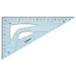 Hoekmeter 60&deg; lange zijde 21 cm - GEOMETRIC, van gerecycled plastic 