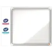 Premium PLus magnetische vitrinekast voor binnen 6A4 NOBO