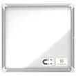 Premium PLus magnetische vitrinekast voor binnen 6A4 NOBO