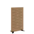 2 Geïnstalleerde houten wandpanelen van Paperflow