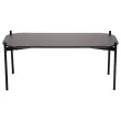 Salontafel MEET 100 x 50 Zwart met zwarte poten