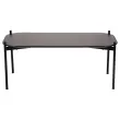 Salontafel MEET 100 x 50 Zwart met zwarte poten gemonteerd