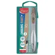Kompasdoos met 2 mm mine SMILING PLANET van FSC&reg;-hout 