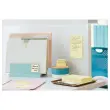 012 Super sticky memoblaadjes 5,1 x 7,6 cm - 90 blaadjes - Pastelgeel