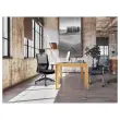 Zwarte gemonteerde LUGE stoel 