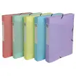 A4 opbergdoos - D 40mm PP Chromaline Pastel - Assortiment van kleuren 