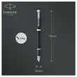 Vulpen PARKER IM - matzwart/chroom 