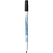 BIC Velleda 1721 Viltstiften voor Whiteboard, Droog Uitwisbaar, Fijne Kegelvormige Punt - Zwarte Inkt, Doos van 24 