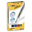 BIC Velleda 1791 Viltstiften voor Whiteboard, Droog Uitwisbaar, Fijne Kegelvormige Punt - Groen, Doos van 24