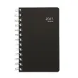 Dagagenda Brepols Gerecycled polypro - 10x16,5 cm - Zwart