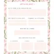 Agenda weekplanner Exacompta Chemin des Marettes - 18,5 x 22,5 cm - Blauw 