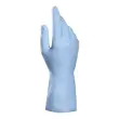 Paar  Blauwe latex huishoudhandschoenen maat 9 