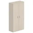 Hoge melamine kast 2 deuren 197x100x42cm acacia