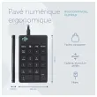 Bedrade numeriek toetsenbord R-GO
