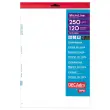 120 MicroLine visitekaartjes wit 85 x 54 mm