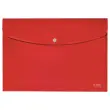Druksluiting Leitz PP gerecycled A4 rood 