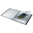 Documentbeschermer recycled PP - 40 hoezen - zwart