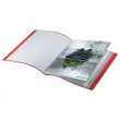 Documentbeschermer recycled PP - 40 hoezen - rood