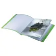 Documentbeschermer recycled PP - 40 hoezen - groen 