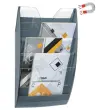 Magnetische wanddisplay CEP  5 vakken - grijs 