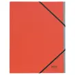 Sorteermap met elastieken - 6 tabbladen- 100% gerecycleerd - Rood - LEITZ 