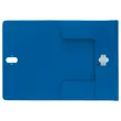 Map LEITZ 3 flappen - gerecycleerd PP - blauw 