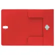 Map LEITZ 3 flappen - gerecycleerd PP - rood 