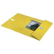 Map LEITZ 3 flappen - gerecycleerd PP - geel