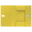 Map LEITZ 3 flappen - gerecycleerd PP - geel