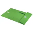 Map LEITZ 3 flappen - gerecycleerd PP - groen
