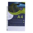 100 Geperforeerde hoezen - polypropyleen gerecycleerd - EXACOMPTA