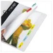 Dubbelzijdige indextab-bladwijzers - 12 x 40 mm - Diverse kleuren - DJOIS