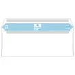500 witte enveloppen 114x229 fen 40x11080 gr zelfklevend Fiducial