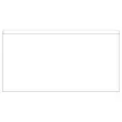 500  witte enveloppen 114x229 80gr zelfklevend Fiducial 