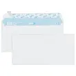 50  witte DL-enveloppen 110x220 80 g met siliconen band 