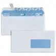 50 enveloppen wit DL 110x220 mm 80g/m² venster 45x100 mm stripseal