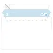 500  witte enveloppen 162x229 mm 80g siliconen band 