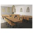 Stoel GALLA AST hout / aluminium gemonteerd