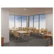 Stoel NINA - houten schaal Blueprotech® Classic C1 - epoxy aluminium