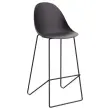 2 hoogte verstelbare VOID kinderstoelen met zwarte sledes.