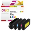 Pack cartridges zwart + 3 kleuren OWA K10306OW compatibel HP