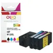 Pack 4 cartridges zwart + 3 kleuren OWA K10541OW compatibel HP